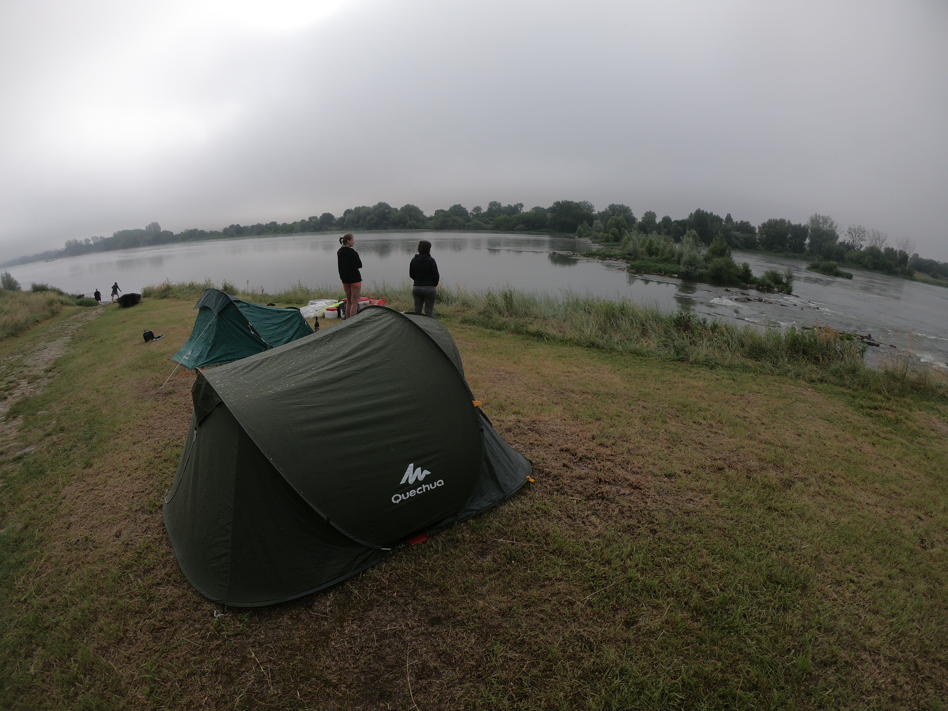 La Loire en radeau recyclé